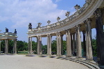 Schloss Sanssouci%3a colonnade