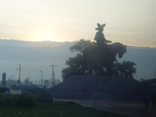 Lever de soleil sur Toluca